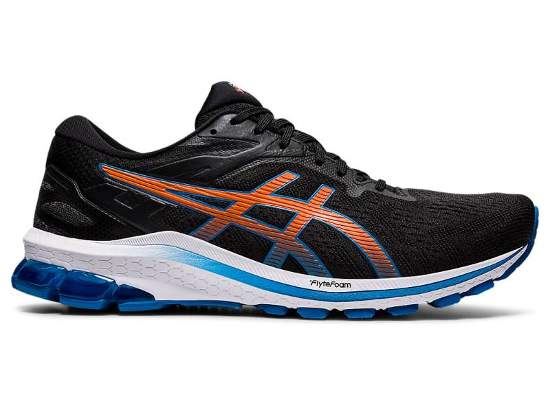 Sapatilhas Running Asics GT-1000 Homem Pretas, 0561A142.350